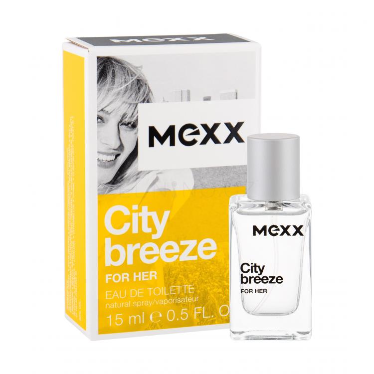 Mexx City Breeze For Her Toaletní voda pro ženy 15 ml