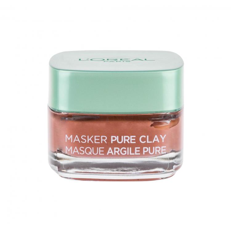 L&#039;Oréal Paris Pure Clay Glow Mask Pleťová maska pro ženy 50 ml