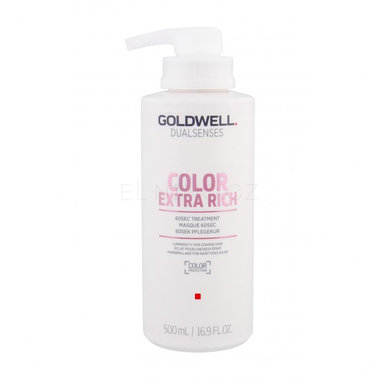 Goldwell Dualsenses Color Extra Rich 60 Sec Treatment Maska na vlasy pro ženy 500 ml