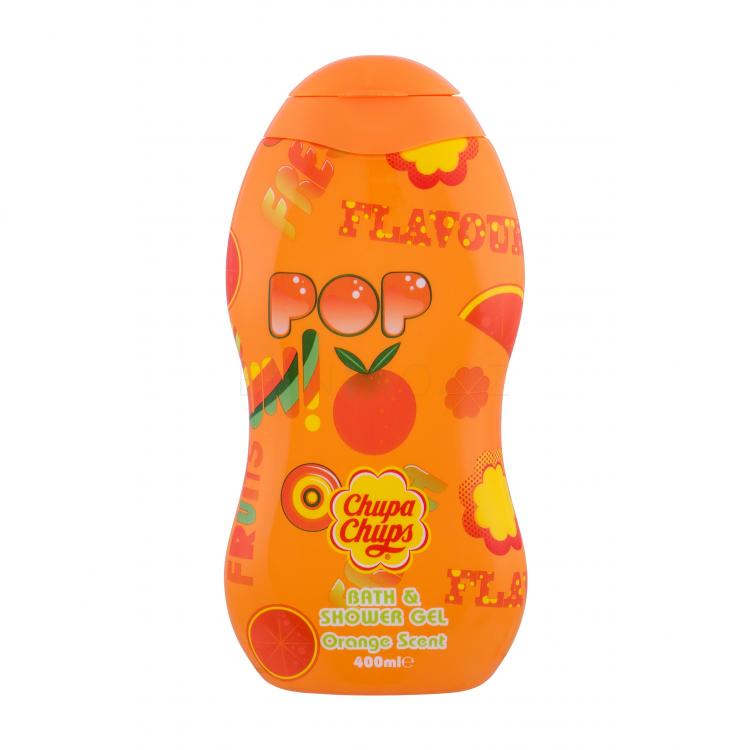 Chupa Chups Bath &amp; Shower Orange Scent Sprchový gel pro děti 400 ml