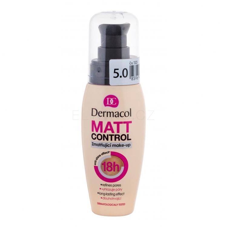 Dermacol Matt Control Make-up pro ženy 30 ml Odstín 5.0