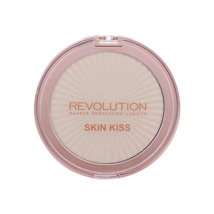 Makeup Revolution London Skin Kiss Rozjasňovač pro ženy 14 g Odstín Ice Kiss
