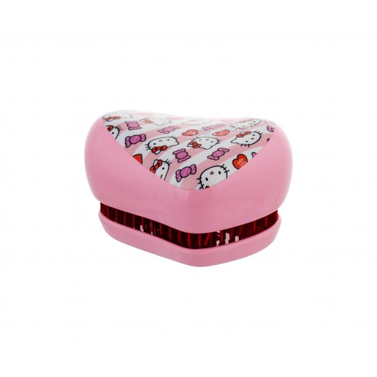 Tangle Teezer Compact Styler Kartáč na vlasy pro děti 1 ks Odstín Hello Kitty Candy Stripes