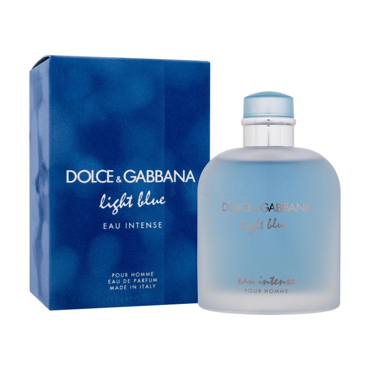 Dolce&amp;Gabbana Light Blue Eau Intense Parfémovaná voda pro muže 200 ml