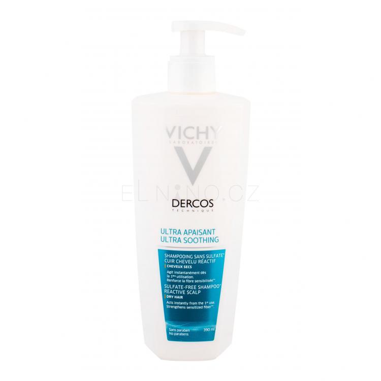 Vichy Dercos Ultra Soothing Dry Hair Šampon pro ženy 390 ml