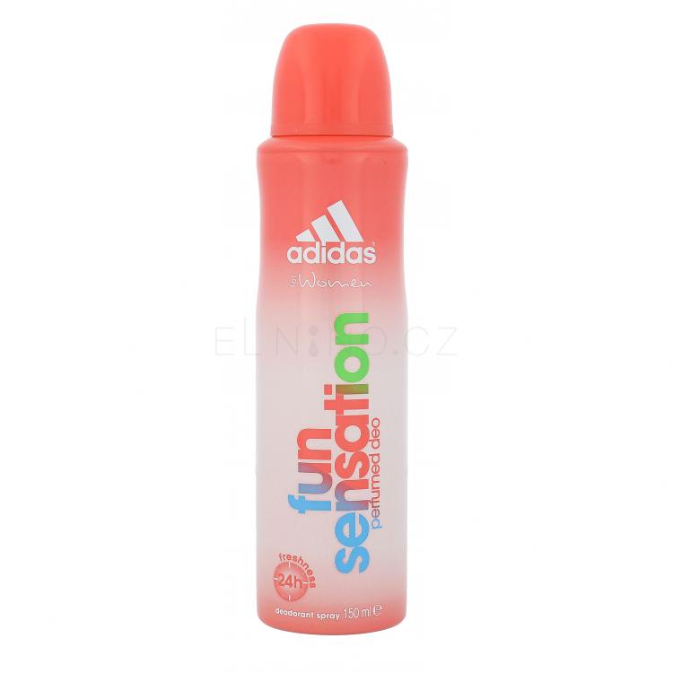 Adidas Fun Sensation For Women 24h Deodorant pro ženy 150 ml poškozený flakon