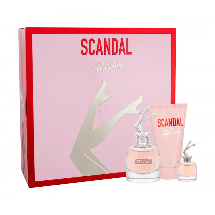 Jean Paul Gaultier Scandal Dárková kazeta parfémovaná voda 50 ml + tělové mléko 75 ml + parfémovaná voda 6 ml