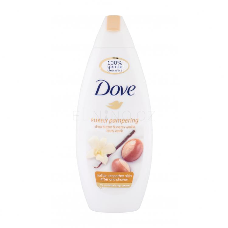 Dove Pampering Shea Butter Sprchový gel pro ženy 250 ml
