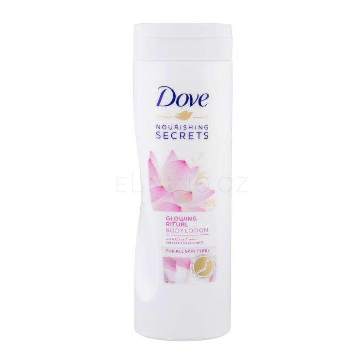 Dove Nourishing Secrets Glowing Ritual Tělové mléko pro ženy 400 ml