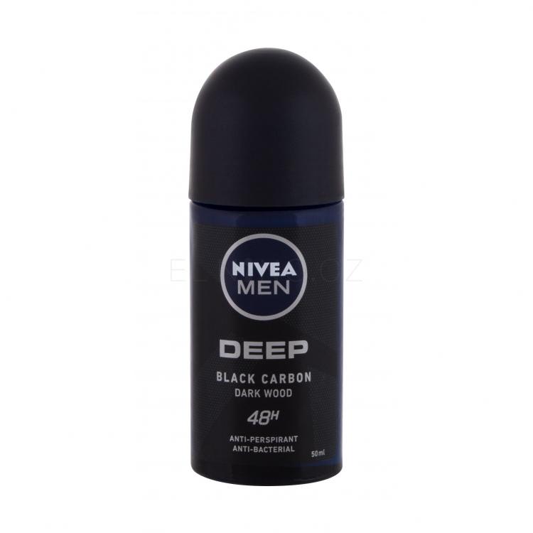 Nivea Men Deep Black Carbon 48H Antiperspirant pro muže 50 ml