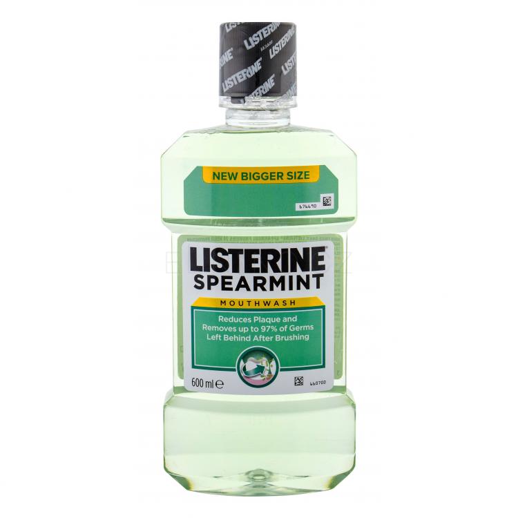 Listerine Mouthwash Spearmint Ústní voda 600 ml