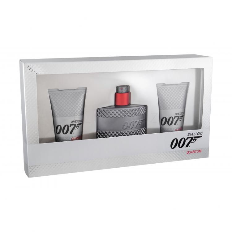 James Bond 007 Quantum Dárková kazeta toaletní voda 50 ml + sprchový gel 2x 50 ml