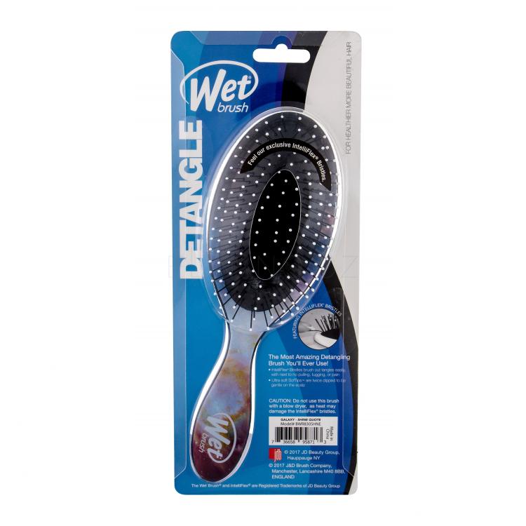 Wet Brush Original Kartáč na vlasy pro ženy 1 ks Odstín Galaxy Shine Quote