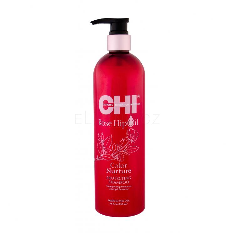 Farouk Systems CHI Rose Hip Oil Color Nurture Šampon pro ženy 739 ml