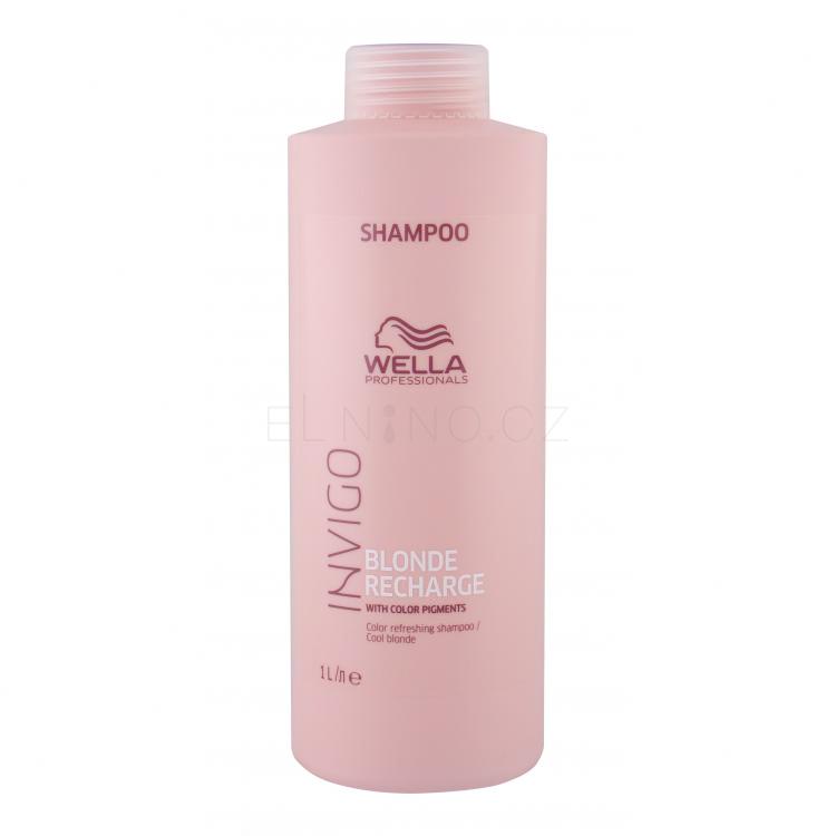 Wella Professionals Invigo Blonde Recharge Šampon pro ženy 1000 ml Odstín Cool Blonde