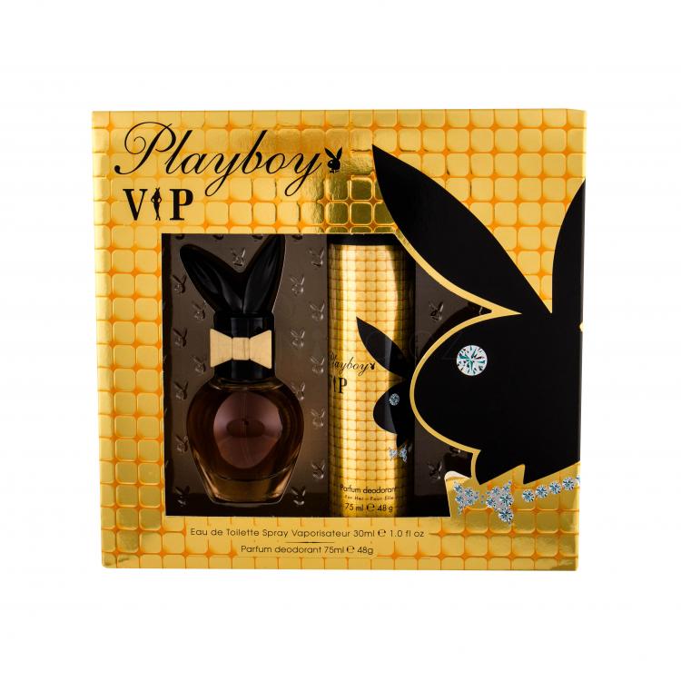 Playboy VIP For Her Dárková kazeta toaletní voda 30 ml + deodorant 75 ml