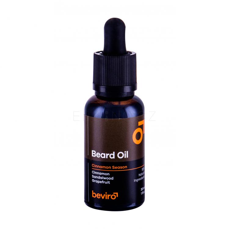 Be-Viro Men´s Only Beard Oil Olej na vousy pro muže 30 ml Odstín Grapefruit, Cinnamon, Sandal Wood