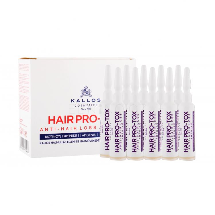 Kallos Cosmetics Hair Pro-Tox Ampoule Přípravek proti padání vlasů pro ženy 10x10 ml