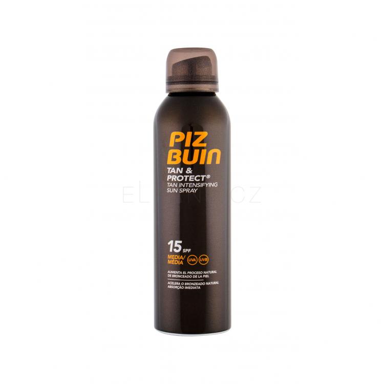 PIZ BUIN Tan &amp; Protect Tan Intensifying Sun Spray SPF15 Opalovací přípravek na tělo 150 ml