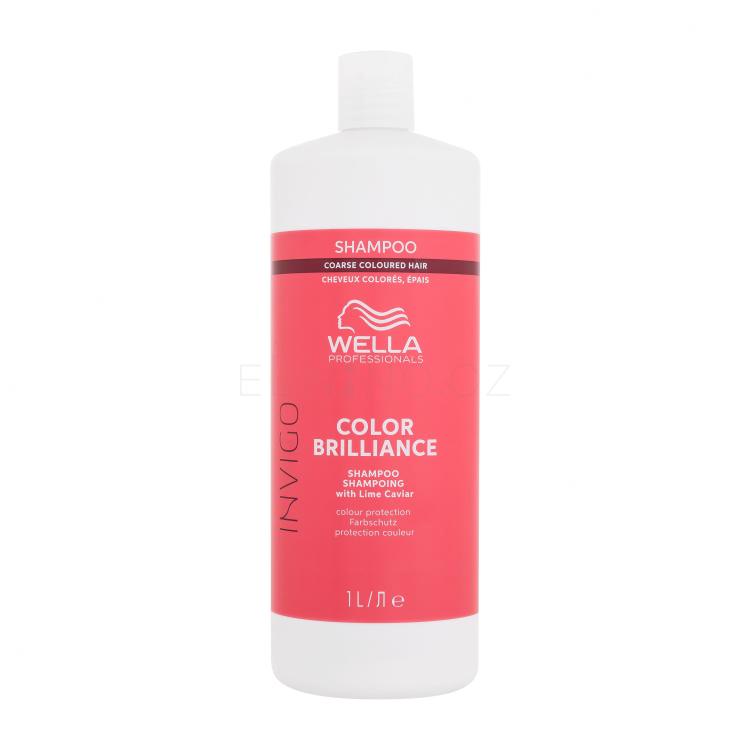 Wella Professionals Invigo Color Brilliance Coarse Hair Šampon pro ženy 1000 ml