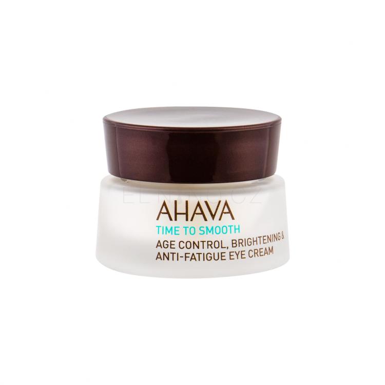 AHAVA Time To Smooth Age Control, Brightening &amp; Anti-Fatigue Eye Cream Oční krém pro ženy 15 ml