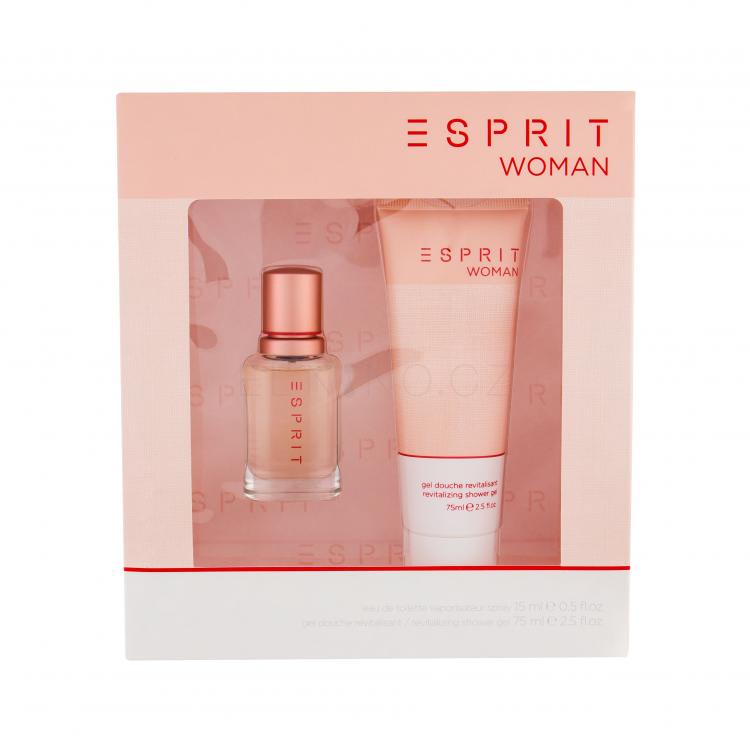 Esprit Esprit Woman Dárková kazeta toaletní voda 15 ml + sprchový gel 75 ml