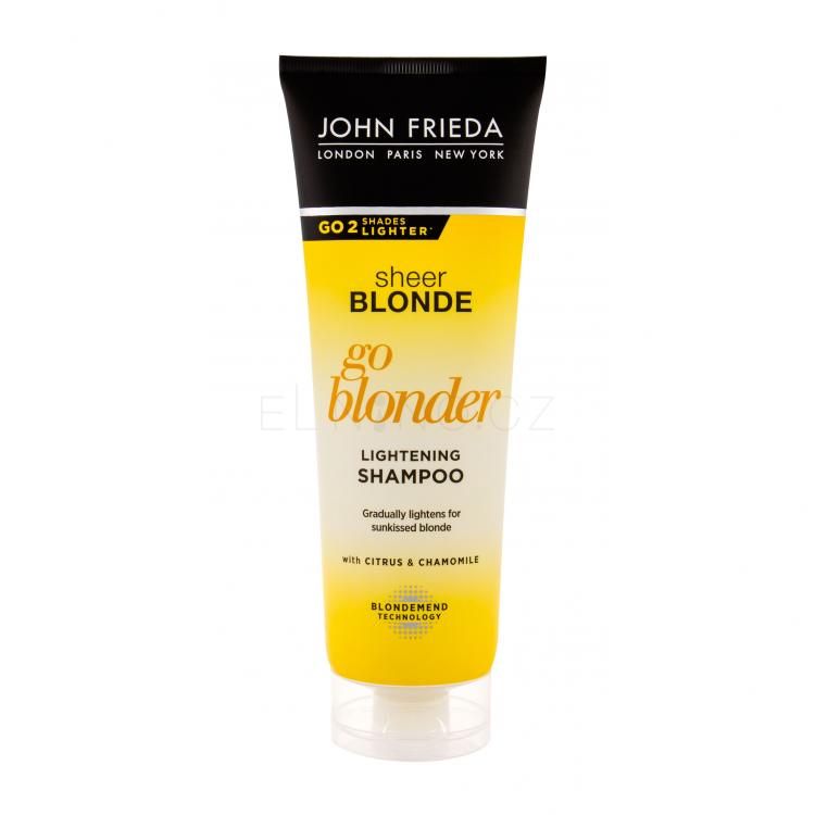 John Frieda Sheer Blonde Go Blonder Šampon pro ženy 250 ml
