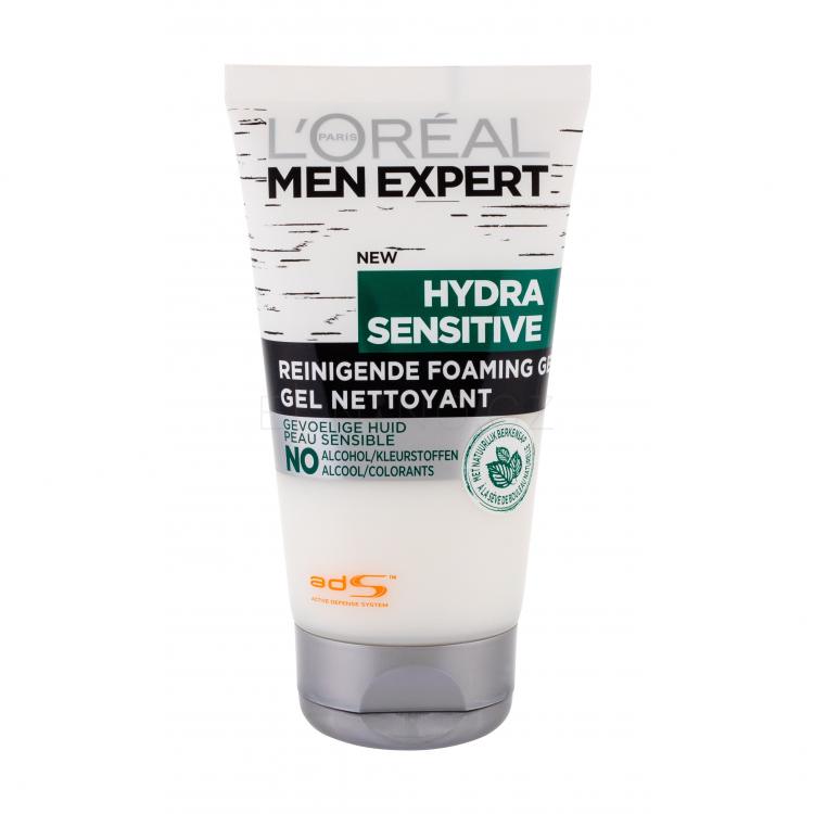 L&#039;Oréal Paris Men Expert Hydra Sensitive Čisticí gel pro muže 150 ml