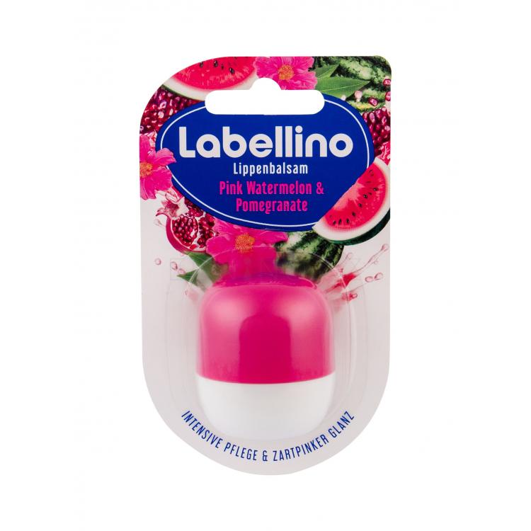 Labello Labellino Balzám na rty pro ženy 7 ml Odstín Pink Watermelon &amp; Pomegranate