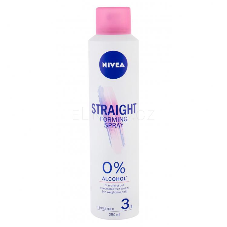 Nivea Forming Spray Straight Pro uhlazení vlasů pro ženy 250 ml