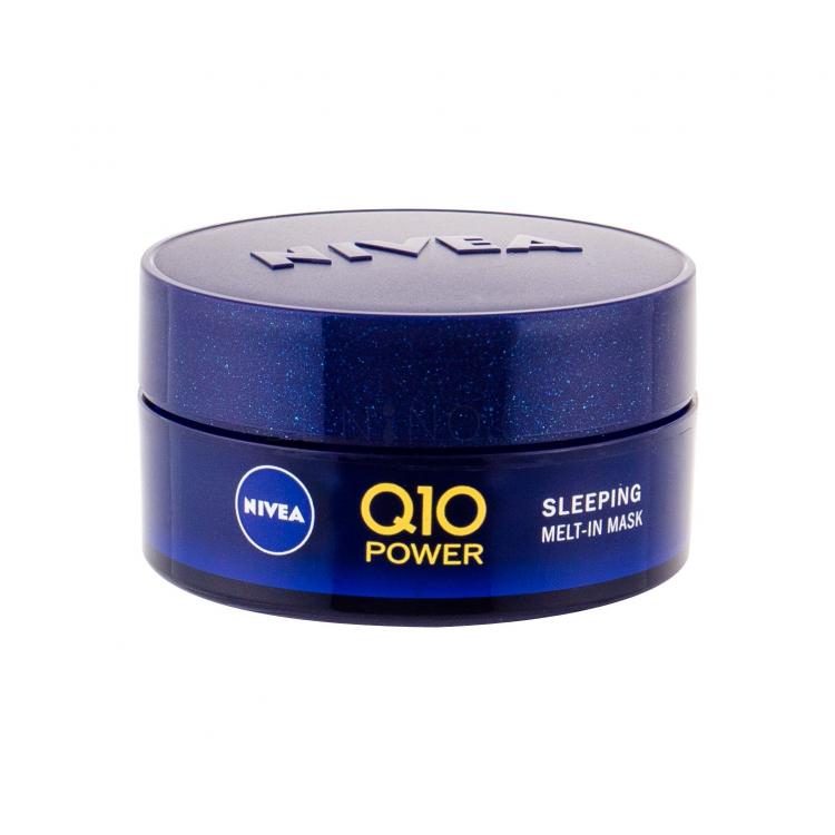 Nivea Q10 Power Sleeping Melt-In Mask Pleťová maska pro ženy 50 ml