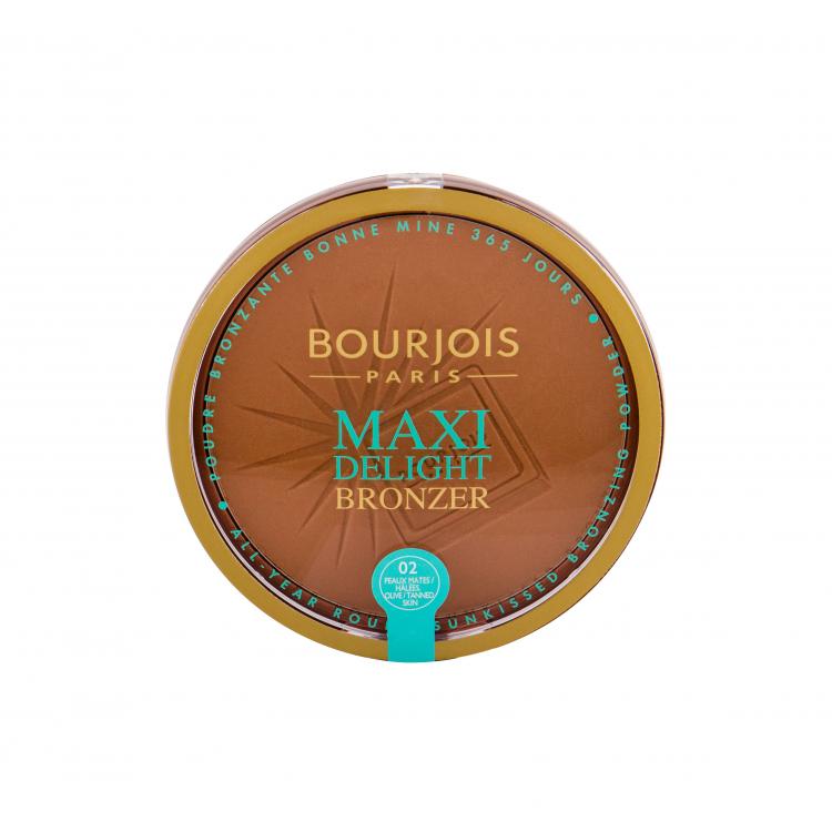 BOURJOIS Paris Maxi Delight Bronzer pro ženy 18 g Odstín 02 Olive/Tanned Skin