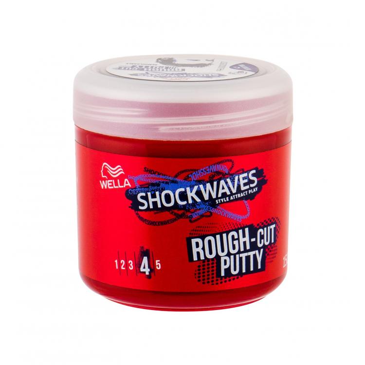 Wella Shockwaves Rough-Cut Putty Vosk na vlasy pro ženy 150 ml