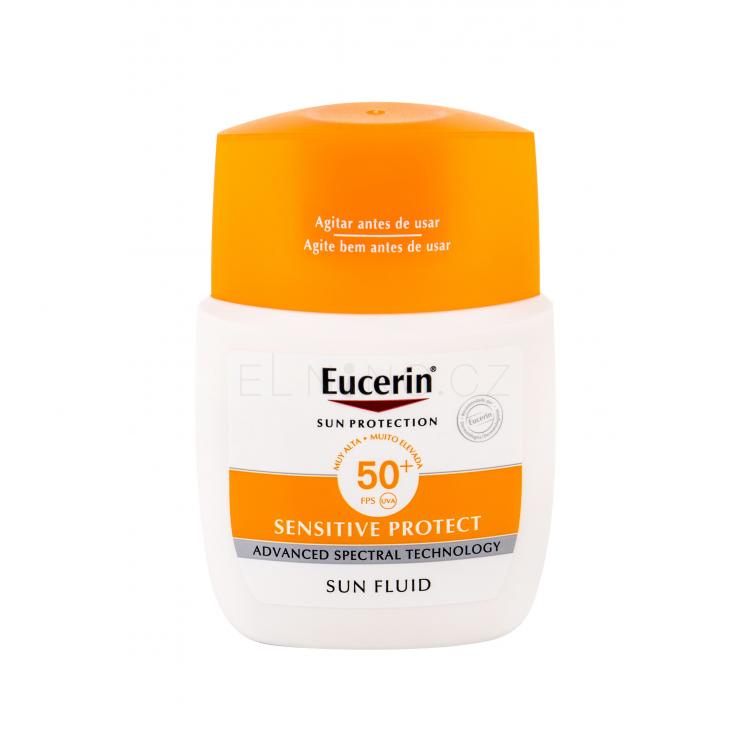 Eucerin Sun Sensitive Protect Sun Fluid Mattifying SPF50+ Opalovací přípravek na obličej 50 ml