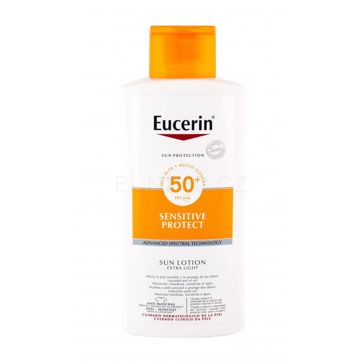 Eucerin Sun Sensitive Protect Sun Lotion SPF50+ Opalovací přípravek na tělo 400 ml