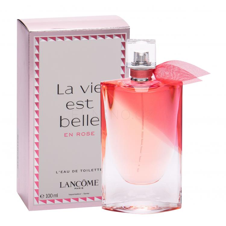 Lancôme La Vie Est Belle En Rose Toaletní voda pro ženy 100 ml