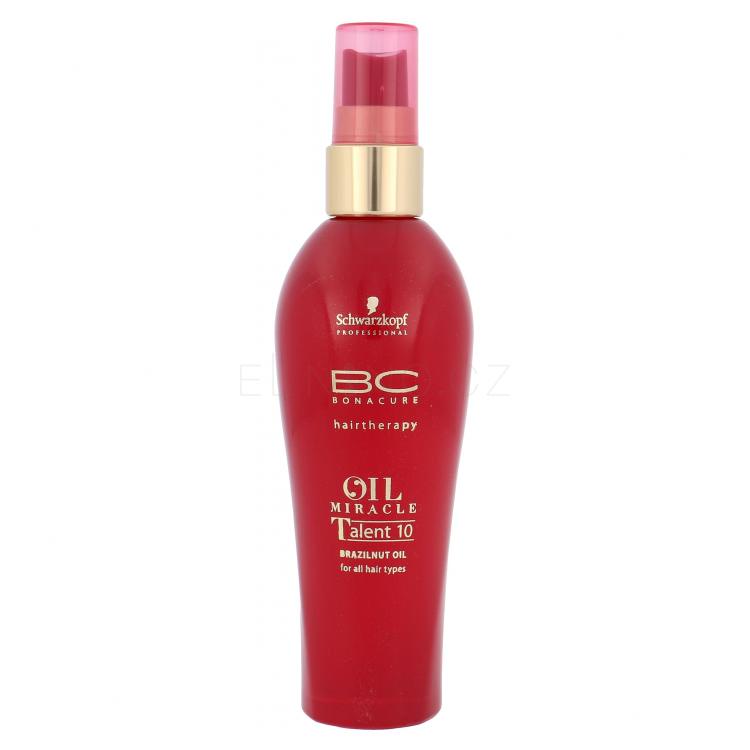 Schwarzkopf Professional BC Bonacure Oil Miracle Brazilnut Oil Talent 10 Olej na vlasy pro ženy 100 ml poškozená krabička