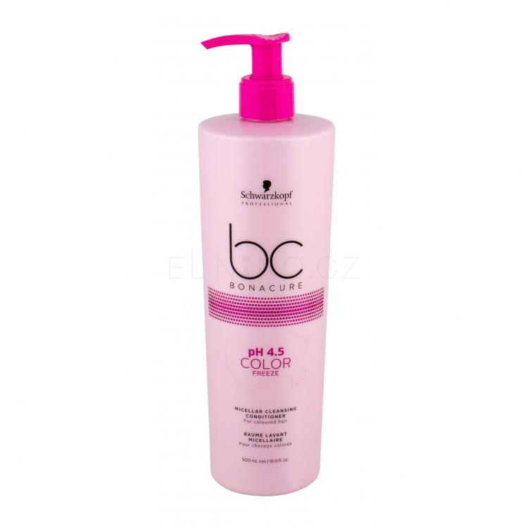 Schwarzkopf Professional BC Bonacure pH 4.5 Color Freeze Micellar Kondicionér pro ženy 500 ml
