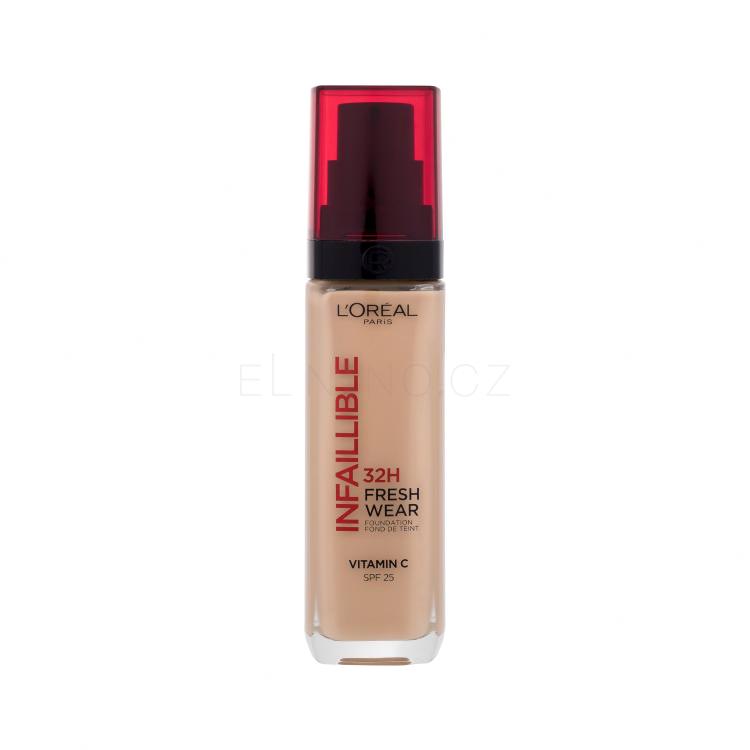 L&#039;Oréal Paris Infaillible 32H Fresh Wear SPF25 Make-up pro ženy 30 ml Odstín 200 Warm