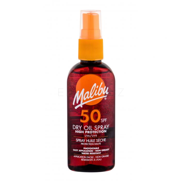 Malibu Dry Oil Spray SPF50 Opalovací přípravek na tělo 100 ml