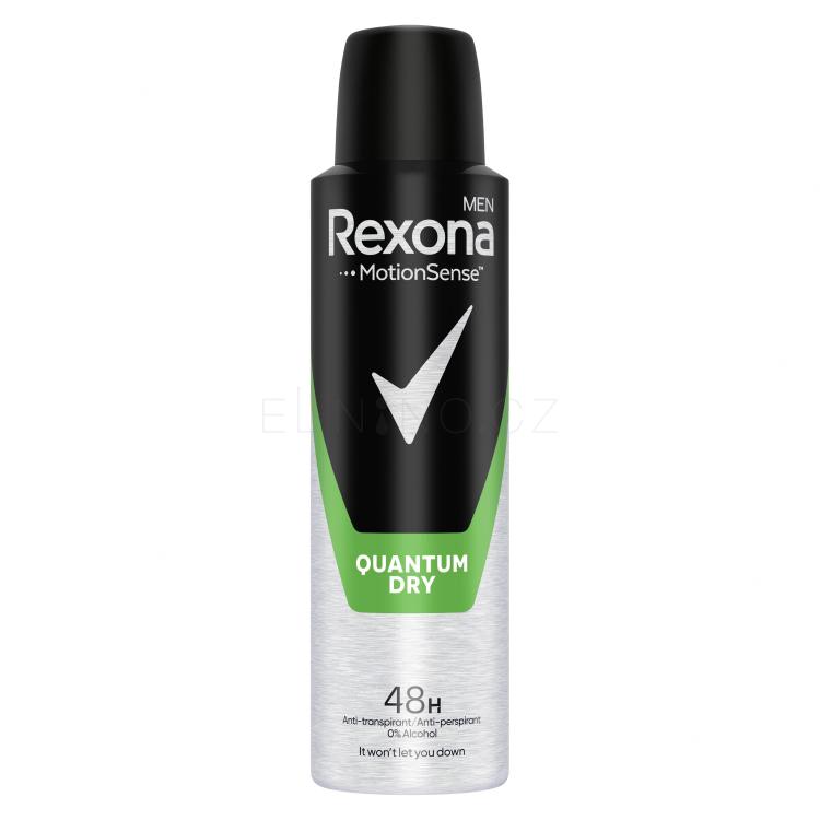 Rexona Men Quantum Dry 48H Antiperspirant pro muže 150 ml