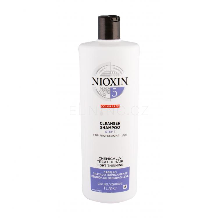 Nioxin System 5 Cleanser Color Safe Šampon pro ženy 1000 ml