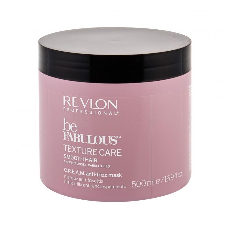 Revlon Professional Be Fabulous Texture Care Smooth Hair Maska na vlasy pro ženy 500 ml