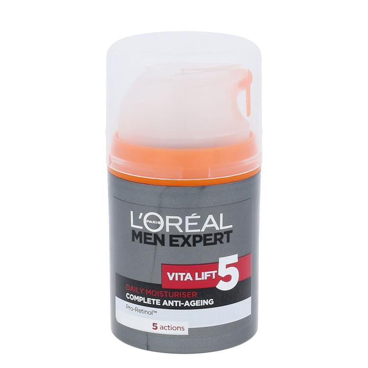 L&#039;Oréal Paris Men Expert Vita Lift 5 Denní pleťový krém pro muže 50 ml poškozená krabička