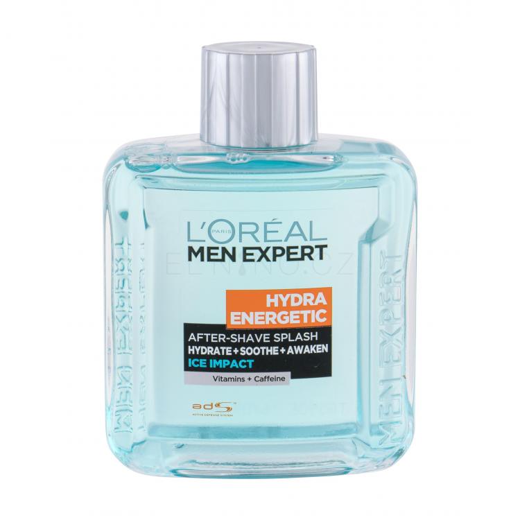 L&#039;Oréal Paris Men Expert Hydra Energetic Ice Impact Voda po holení pro muže 100 ml