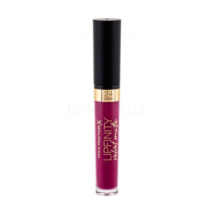 Max Factor Lipfinity Velvet Matte 24HRS Rtěnka pro ženy 3,5 ml Odstín 005 Matte Merlot