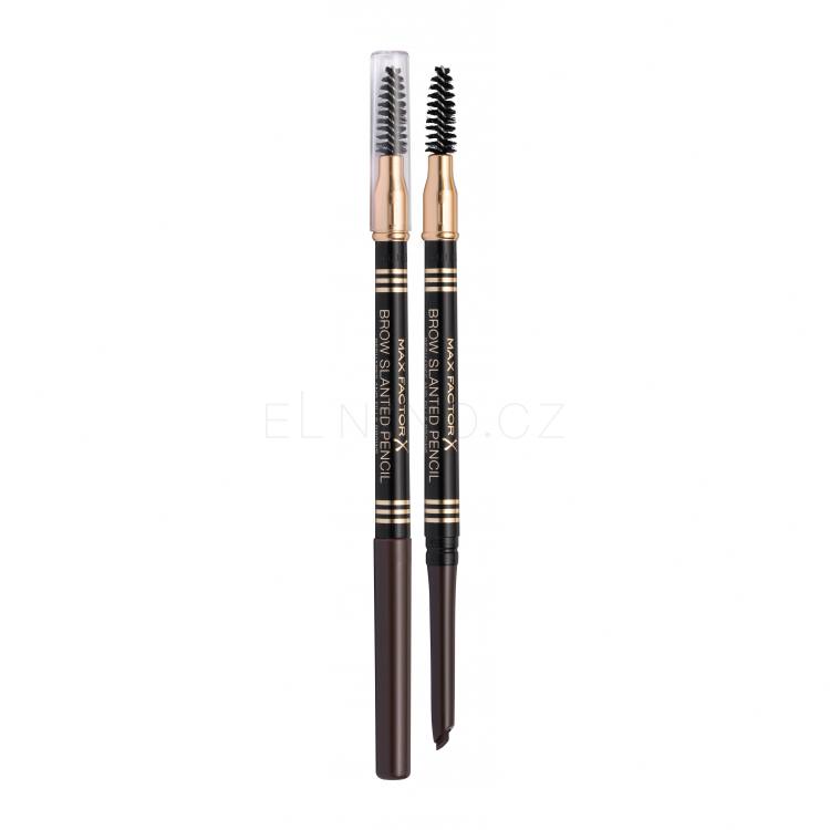 Max Factor Brow Slanted Pencil Tužka na obočí pro ženy 1 g Odstín 03 Dark Brown