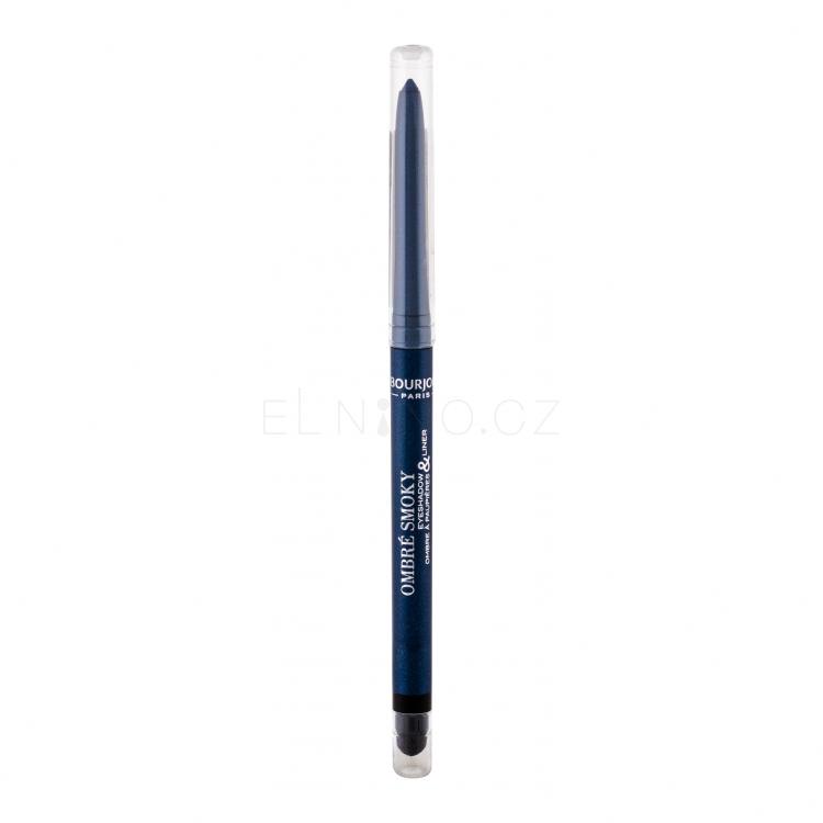 BOURJOIS Paris Ombré Smoky Eyeshadow &amp; Liner Tužka na oči pro ženy 0,28 g Odstín 004 Blue