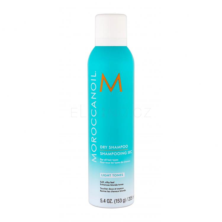 Moroccanoil Dry Shampoo Light Tones Suchý šampon pro ženy 205 ml