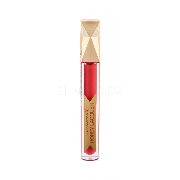 Max Factor Honey Lacquer Lesk na rty pro ženy 3,8 ml Odstín Indulgent Coral